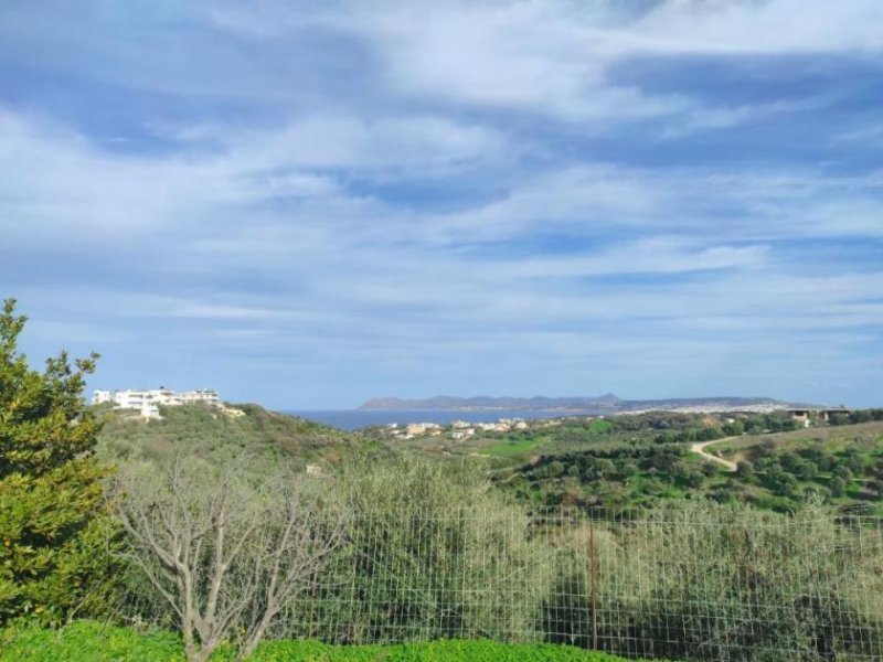 Stalos Kreta, Stalos: Grundstück mit Meerblick zu verkaufen Grundstück kaufen